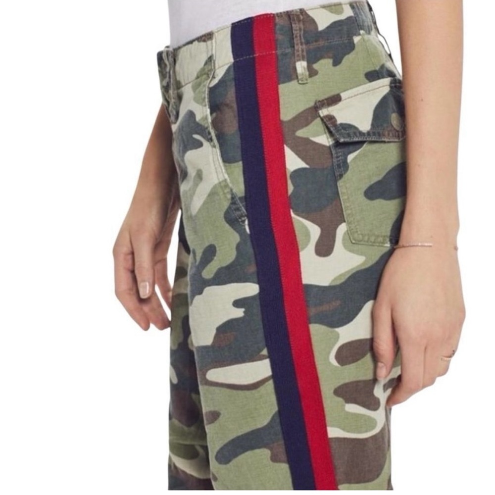 MOTHER Camo No Zip Misfit Pants Size 26/2 - Picture 3 of 14
